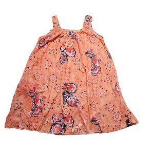 Anthony Richards Tank Shift House Dress Muumuu Lounge Floral Womens 2X Pockets